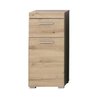 Base da bagno AMANDA - 1 anta + 1 cassetto - L37 x P31 x H79 cm - Grig