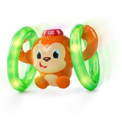 Bright Starts Jouet d activité Roll & Glow Monkey K52181