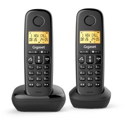 Téléphone fixe - GIGASET - Basic 100 Duo - Mode mains libres - Ecran r