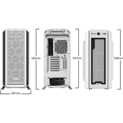 ¡tranquilizarse! - Ventana Silent Base 802 Blanco