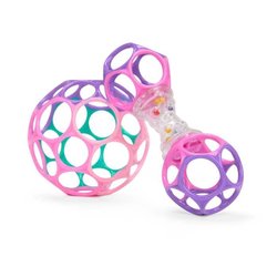 Set de regalo BRIGHT STARTS O Ball para niña con 2 juguetes: un sonaje