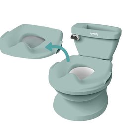 INGENUITY Mini Toilette enfant avec Réducteur de Toilette inclus, Chas