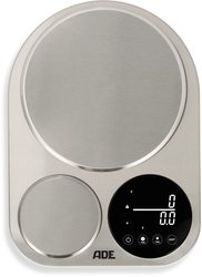 Balance de cuisine duo digitale - ADE - ISABELLA - Acier inoxydable/Pl