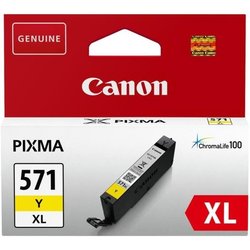 Cartucho Canon CLI-571XL XL amarillo