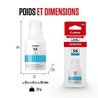 Ink bottle - Canon - GI -56BK - Cyan - Maxify GX compatibility - (4430