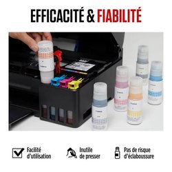 Inktfles - Canon - GI -53C - Cyaan - Pixma G650 en G550 compatibilitei