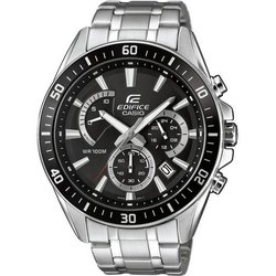 Montre - Casio - EFR-552D-1AVUEF - Argenté - Noir - Quartz - Analogiqu
