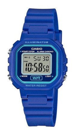 CASIO - Uhr aus Kunstharz - BASIC - blau