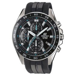 Montre en résine - EDIFICE - CASIO - Noir - Quartz - Verre minéral - H