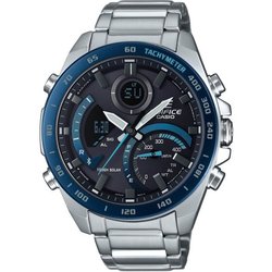 Horloge - CASIO - ECB-900DB-1BER - 51,5 mm - Solar - Bluetooth - Water