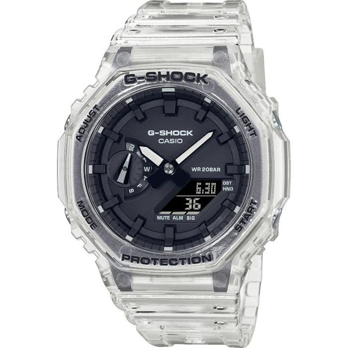 Reloj G-SHOCK - CASIO - Resistente a golpes - Multifunción - Blanco tr