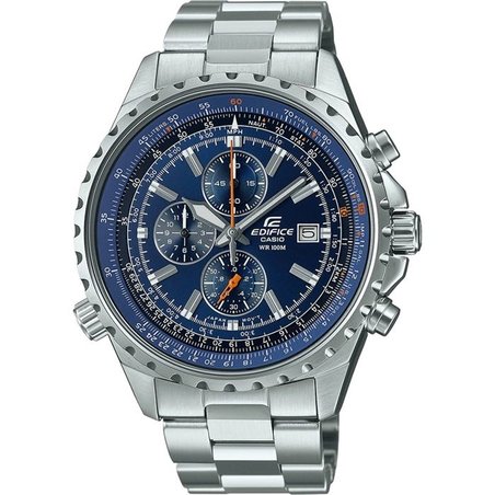 Uhr - CASIO - EDIFICE - Quarz - Edelstahl - Grau