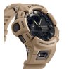 Uhr  CASIO  G-Shock  beiges und schwarzes Harz