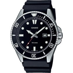 Reloj - Casio - Colección Hombre - Negro y Acero - Resistencia al agua
