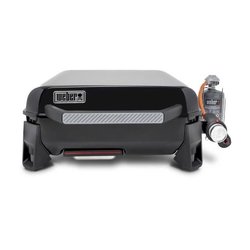 Gas griddle - WEBER - 43 cm - Black