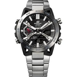 Horloge - CASIO - ECB-2000D-1AEF - 51mm - Zilver - Bluetooth - Solar -