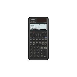 Calculadora científica Casio FC-200V, pantalla de 4 líneas, alimentaci