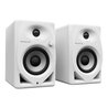 Paar Pioneer DJ DM-40D-W monitoring speakers - Bass Reflex - 2x19W - D