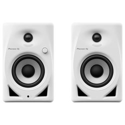 Paar Pioneer DJ DM-40D-W monitoring speakers - Bass Reflex - 2x19W - D