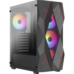 Boîtier PC - AEROCOOL - Volcan G v1 (Noir) - Moyen tour - Format ATX -