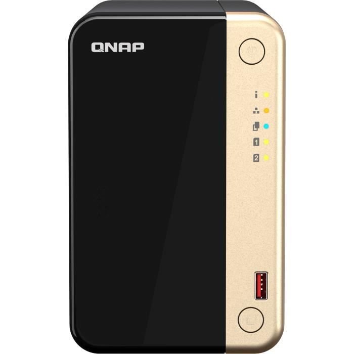 Server NAS - QNAP - TS-264 - 2 baies - 8 Go