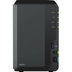 Synology DS223 Storage Server - 2 Bays - 2 GB DDR4