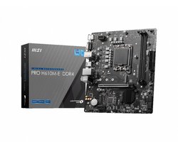 MSI - Moederbord - PRO H610M-E DDR4