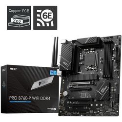 Placa base - MSI - PRO B760-P WIFI DDR4