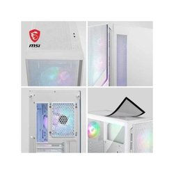 PC-behuizing - MSI - 306-7G23W21-HH9 - MAG FORGE 320R AIRFLOW - Wit