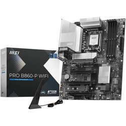 Placa base MSI PRO B860-P WIFI LGA 1851 DDR5 SDRAM Wi-Fi 7 ATX