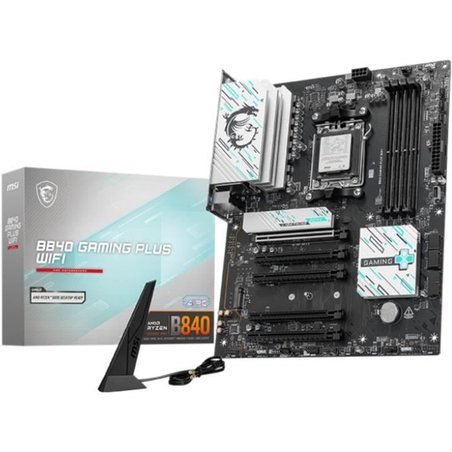 Scheda madre - MSI - B840 GAMING PLUS WIFI - AM5 - DDR5 - Wi-Fi 7 - 2,
