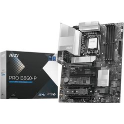 Scheda madre - MSI - PRO B860-P Intel B860 LGA 1851 (Socket V1) ATX