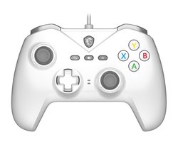 Manette de jeu - PC - FORCE GC200 - Filaire - Blanc - MSI