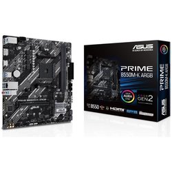 Motherboard - ASUS - PRIME B550M-K ARGB - Sockel AM4 - DDR4 - Micro AT