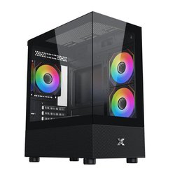 PC Case - XIGMATEK - Alphard M - Mini Tower - M-ATX - Tempered Glass -