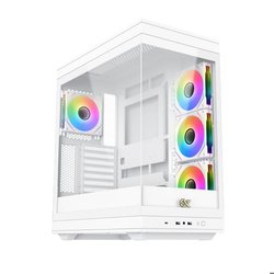 PC-Gehäuse - XIGMATEK - META Arctic - Midi Tower - E-ATX - gehärtetes 