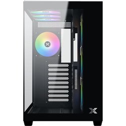 PC-behuizing - XIGMATEK - Aqua V AIR - Cube - ATX - Gehard glas - ARGB