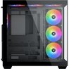 PC-behuizing - XIGMATEK - Aqua V AIR - Cube - ATX - Gehard glas - ARGB