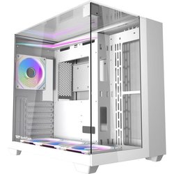 Boîtier PC - Darkflash - TH285 Blanc - Moyen tour - Format ATX - 4x120