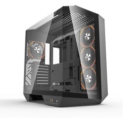 Gehäuse ohne Netzteil - DARKFLASH DY470 - Würfel - ATX-Format - Schwar