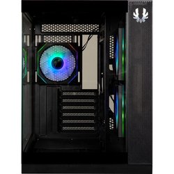PC-Gehäuse - BITFENIX - Triton - Cube - ATX - Schwarz - gehärtetes Gla