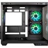 PC-Gehäuse - BITFENIX - Triton - Cube - ATX - Schwarz - gehärtetes Gla