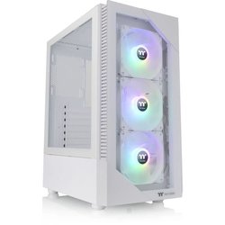 Boîtier PC - THERMALTAKE - View 200 TG ARGB Snow (Blanc) - Moyen tour 