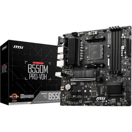 Placa base - MSI - B550M PRO-VDH