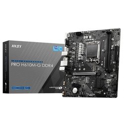 MSI - PRO H610M-G DDR4 - Motherboard - Sockel LGA 1700 - Chipsatz Inte