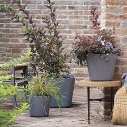 Blumentopf - DEROMA - Origin - 11 L - Grau