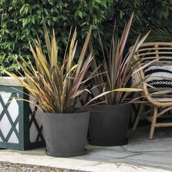 Blumentopf - DEROMA - Origin - 49 L - Anthrazit