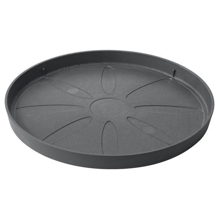 Platillo - DEROMA - Origen - 49,5 x h4,5 cm - Gris