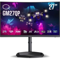 Monitor curvo para juegos - COOLER MASTER - 27" - QHD - 240 Hz - Panel