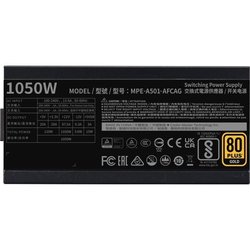 COOLER MASTER - MWE Gold 1050W V2 ATX3.1 - PC-voeding - 1050 W